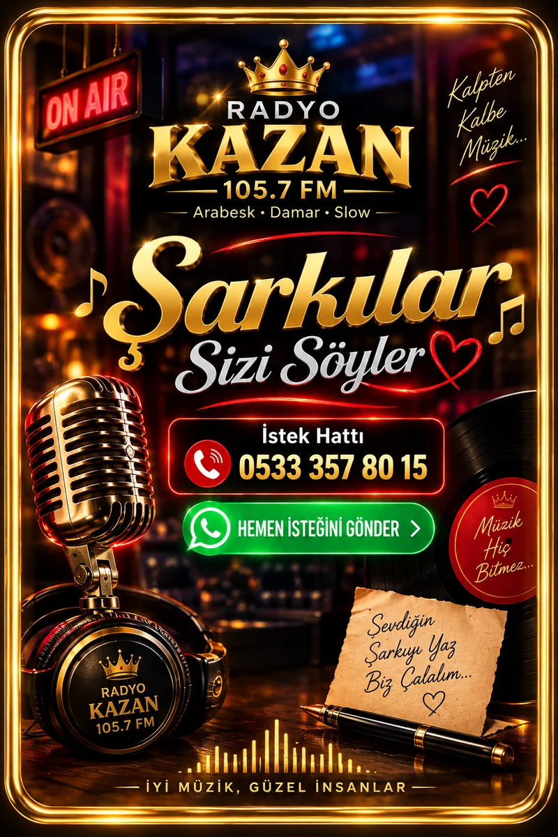 Radyo Kazan 105.7 FM Şarkılar Sizi Söyler
